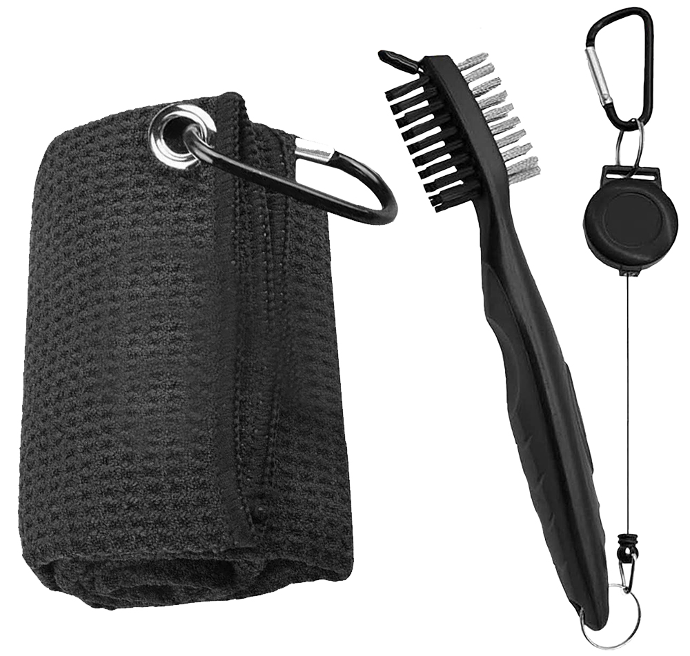 Golf Equipment Set - Kompletny zestaw do czyszczenia kijów golfowych