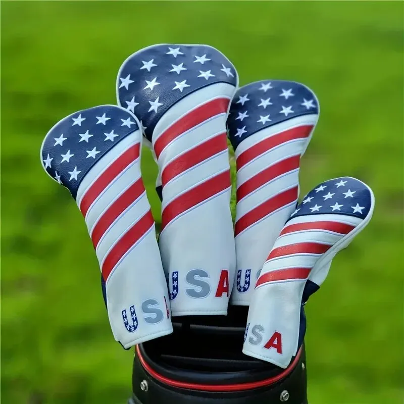 Golf Equipment Set - Zestaw pokrowców na główki kijów golfowych