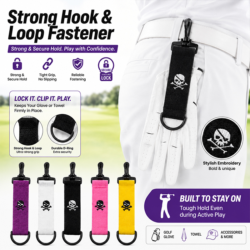 3 szt. Klips do mocowania ręka – Golf Glove Cadet recenzja i cena