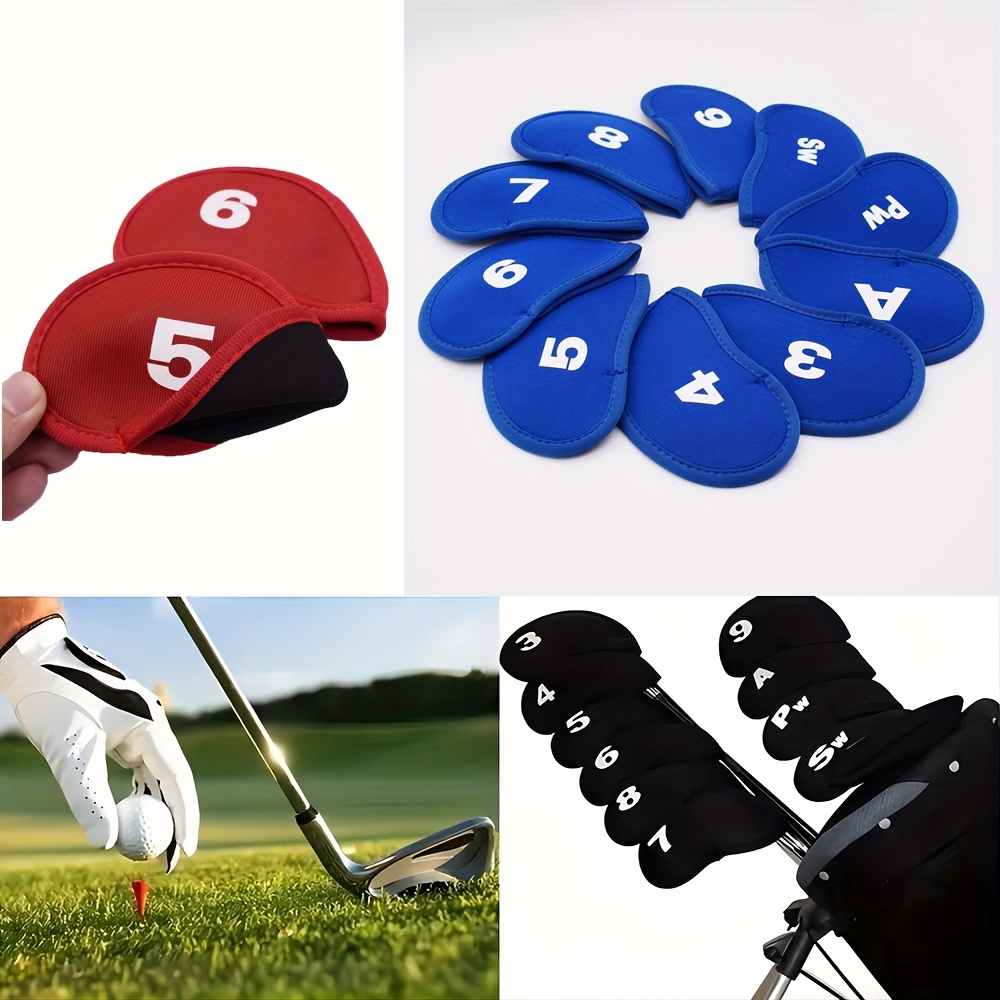 10 szt. Przenośne Pokrowce na  – Golf Club Iron Set recenzja i cena