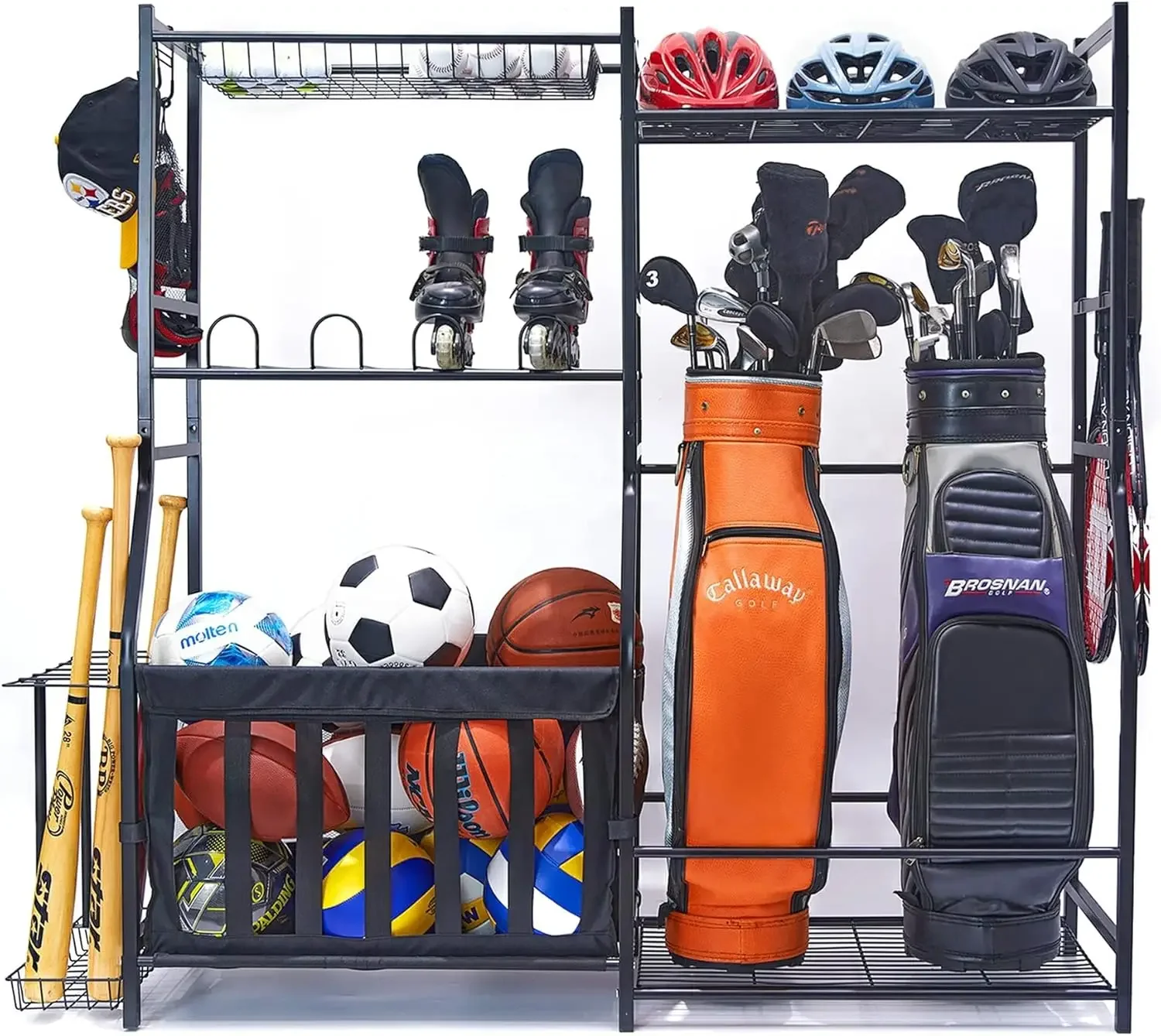 Organizer na sprzęt sportowy d – Golf Equipment Garage Storage recenzja i cena