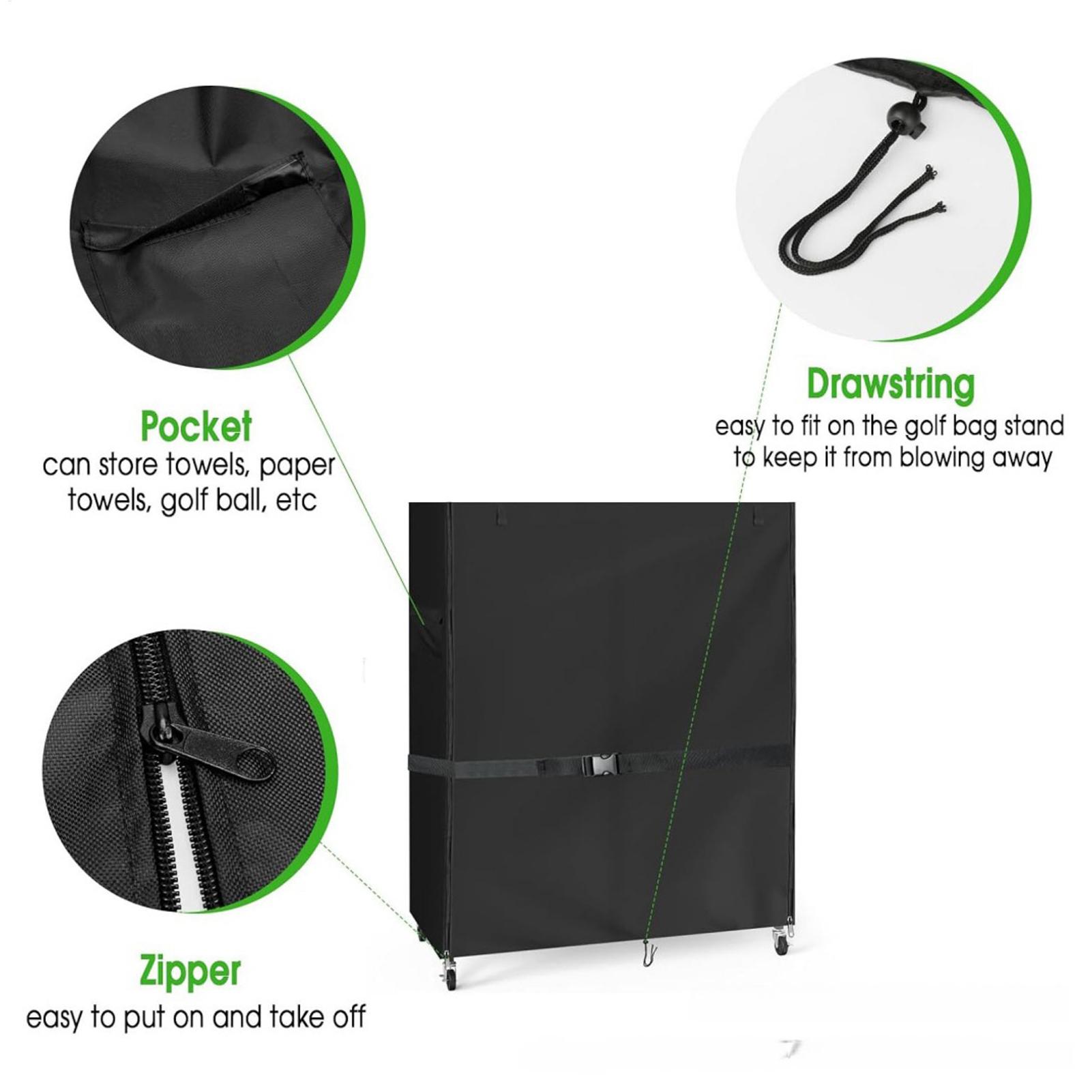 Pokrowce na stojaki do toreb g – Golf Equipment Garage Storage recenzja i cena