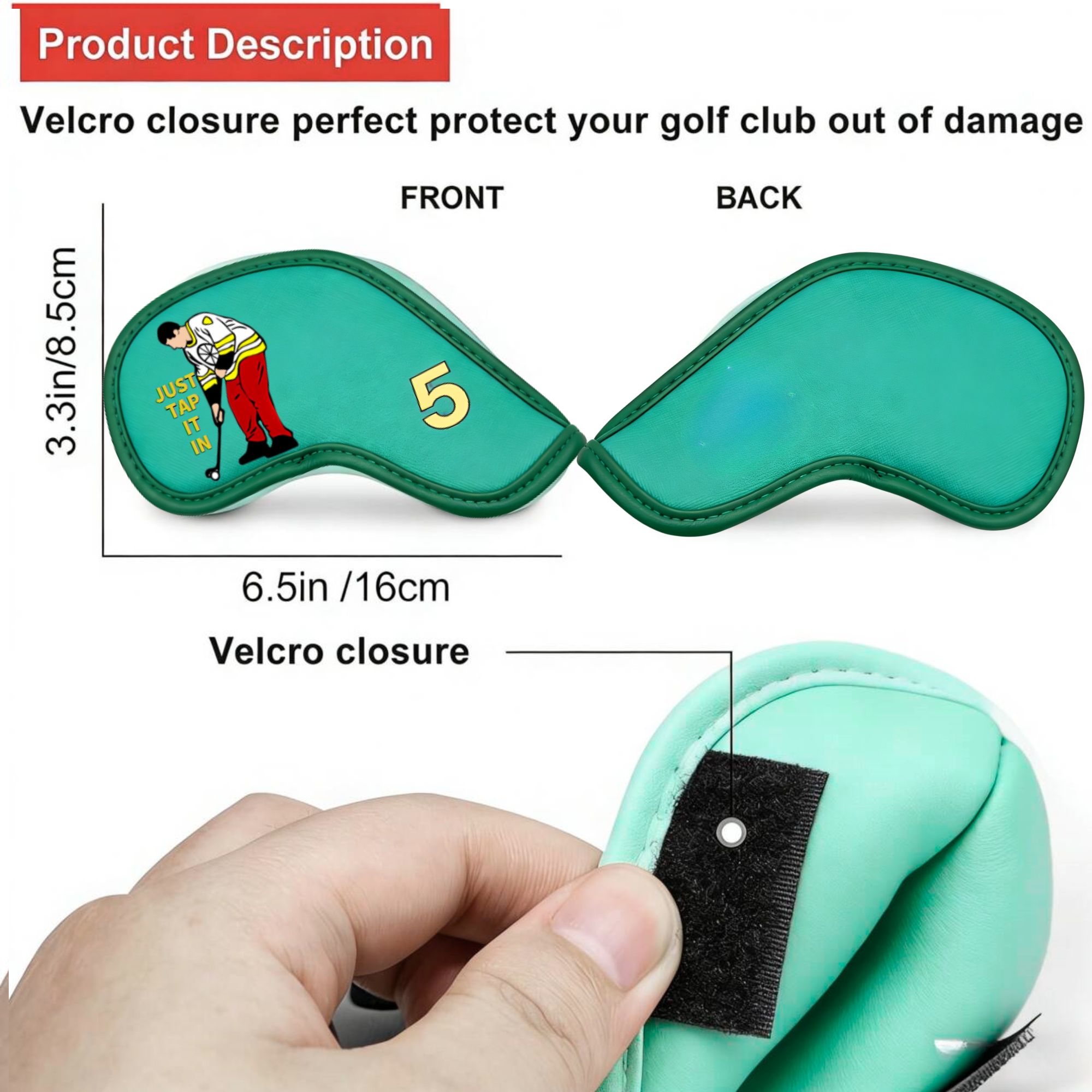 9 szt. Pokrowców na żelaza gol – Golf Equipment Suppliers recenzja i cena