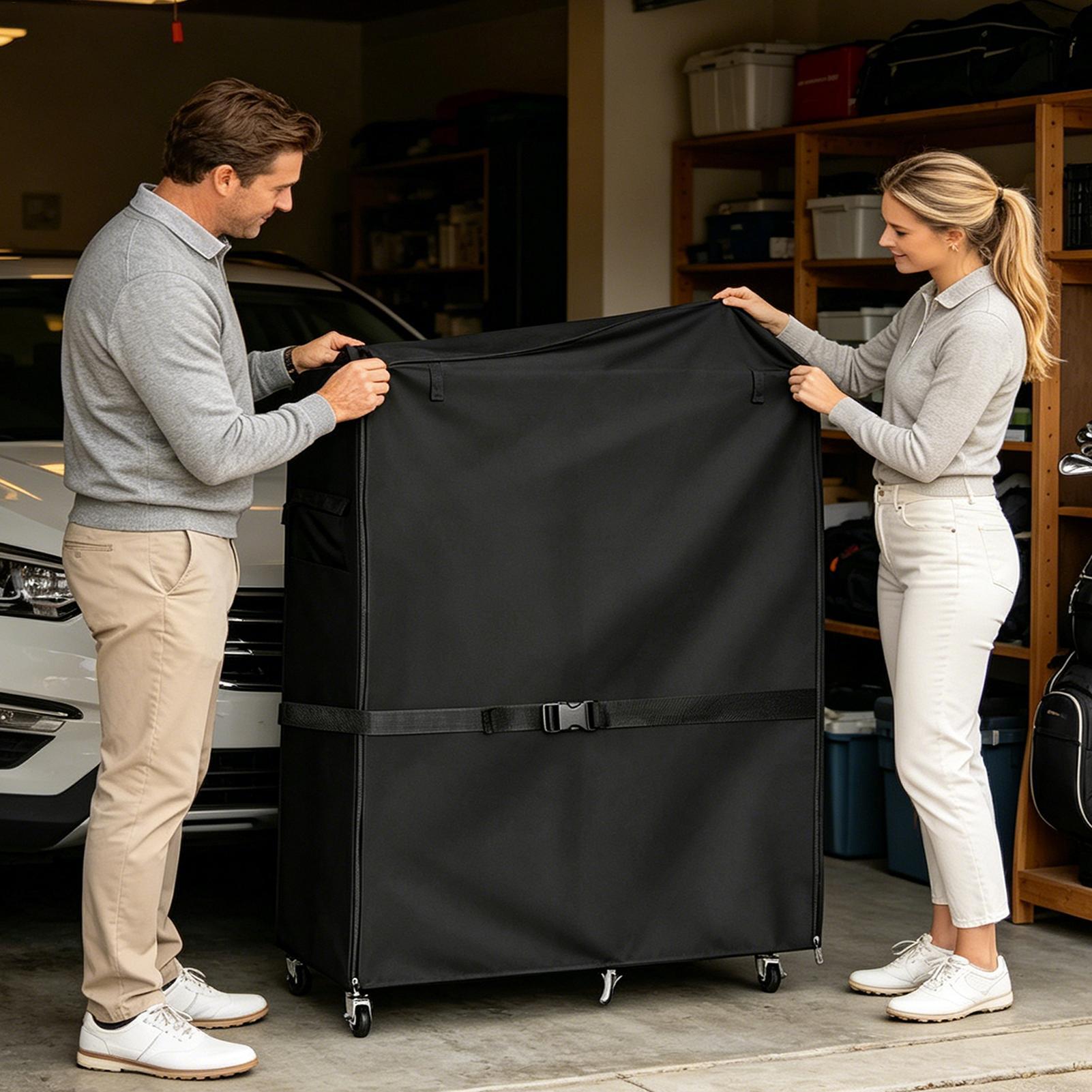 Pokrowce na stojaki do toreb g – Golf Equipment Garage Storage recenzja i cena